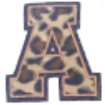 Sticker Columbia Lettre Leopard – Image 4