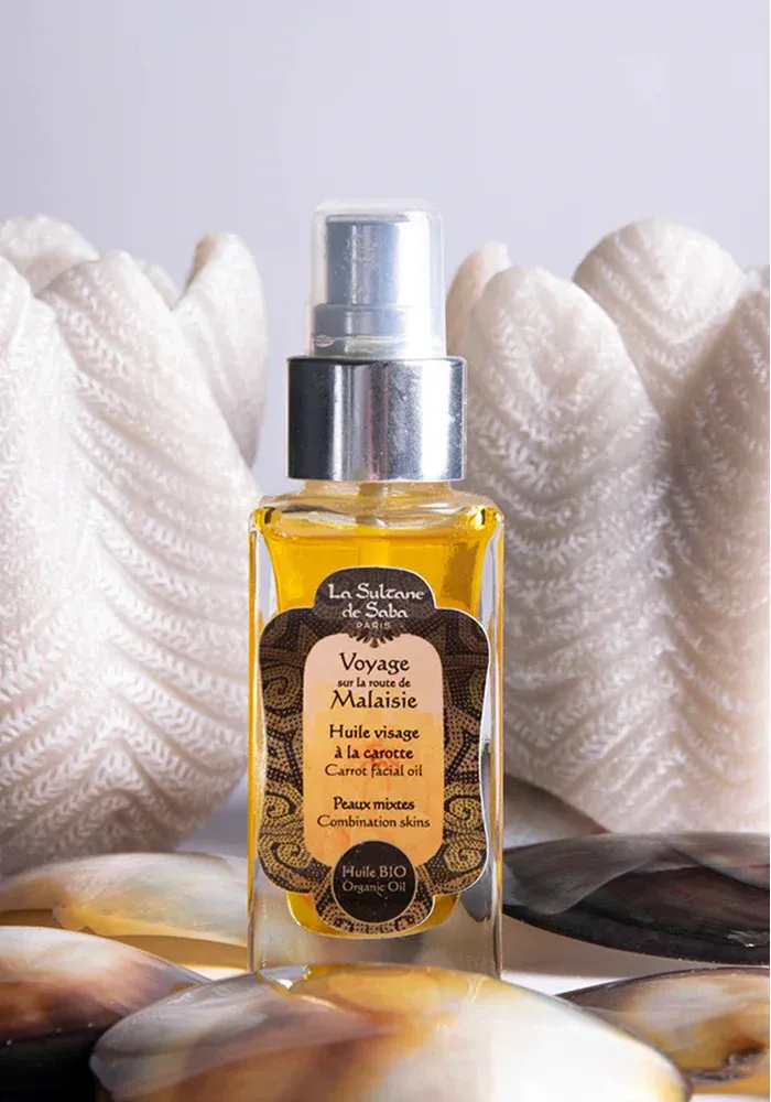 Huile De Visage À La Carotte Voyage Sur La Route De Malaisie 50ml – Image 2