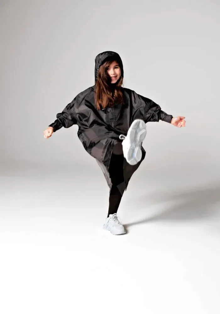 Poncho De Pluie Enfant Back to Black