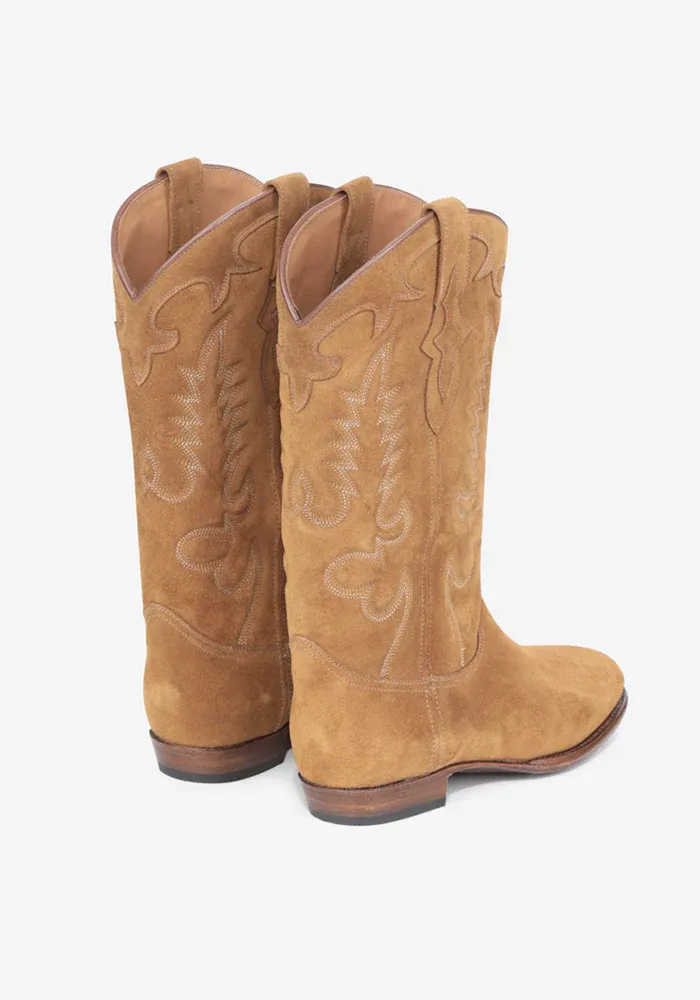 Bottes Midnight Suede Ambre – Image 5