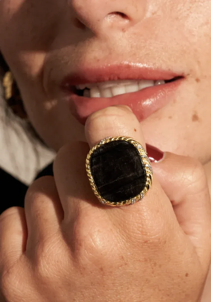 Bague Dona Onyx Noir – Image 3