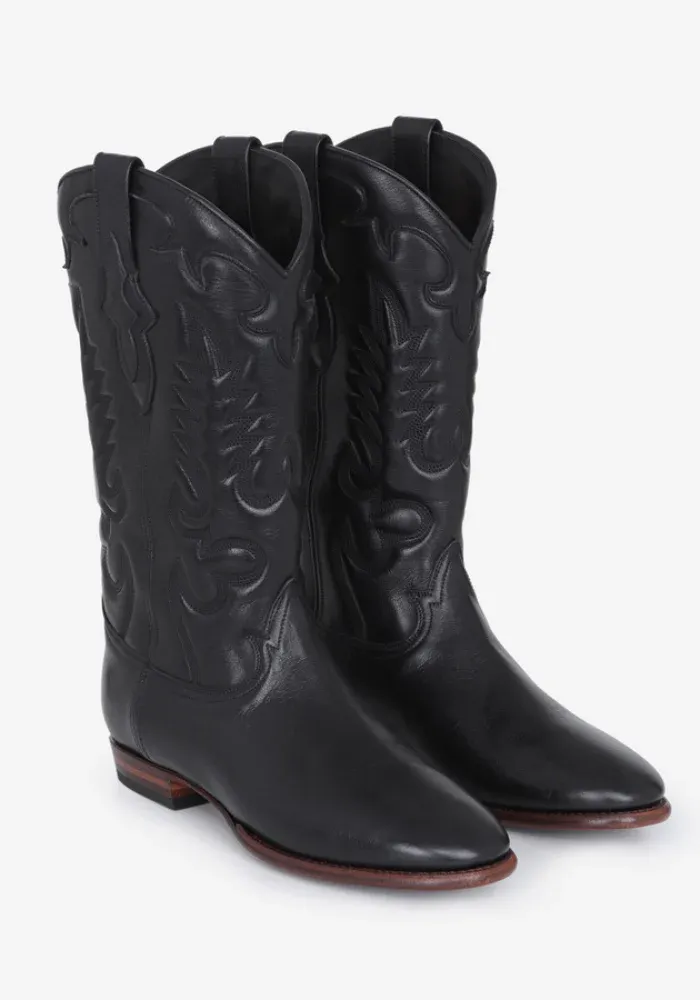 Bottes Midnight Leather Black