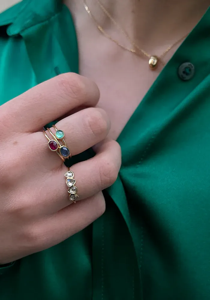 Bague Faye Rubis – Image 2