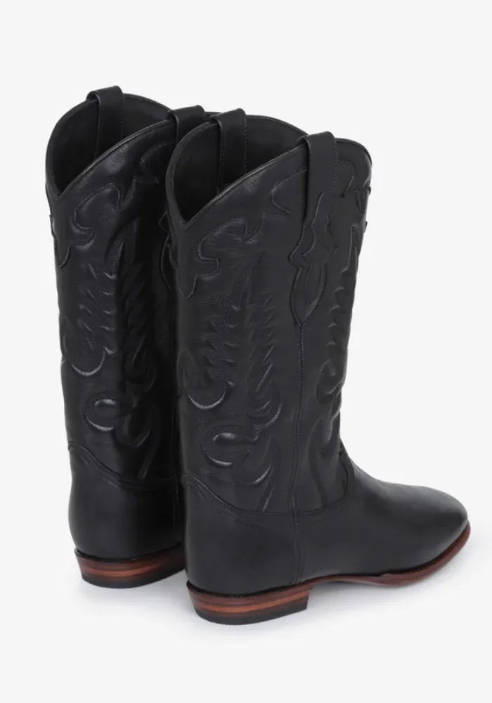 Bottes Midnight Leather Black – Image 3
