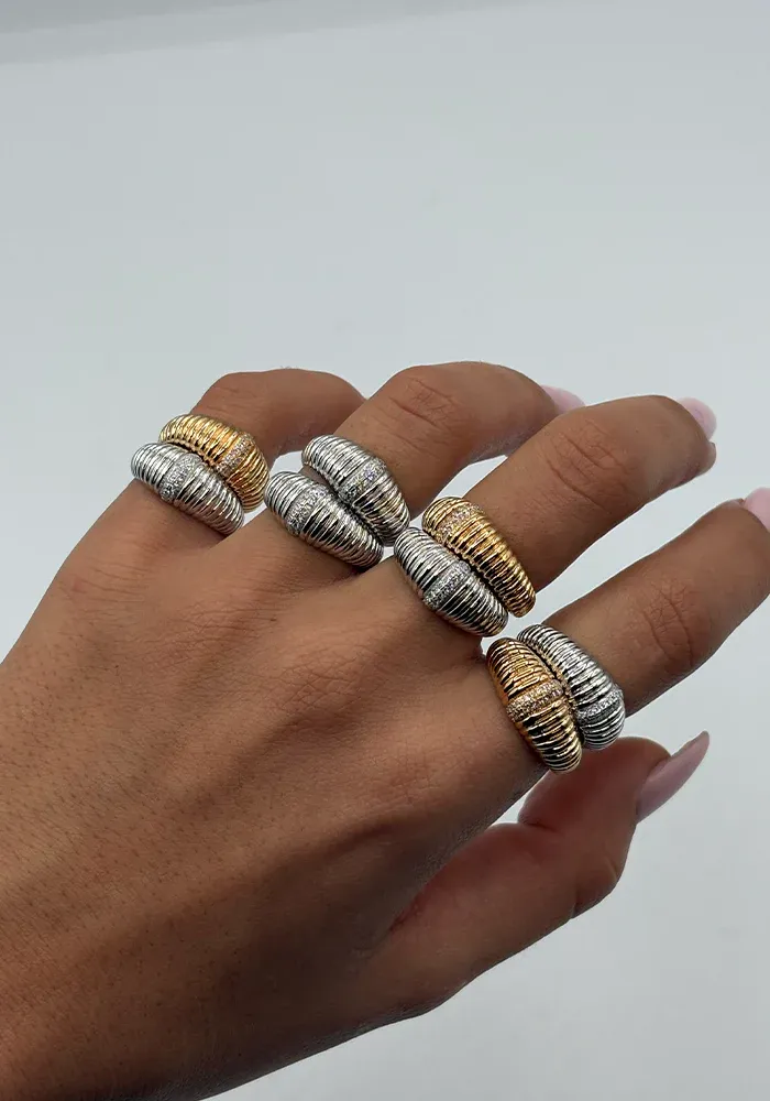 Bague Yazel Argent – Image 2