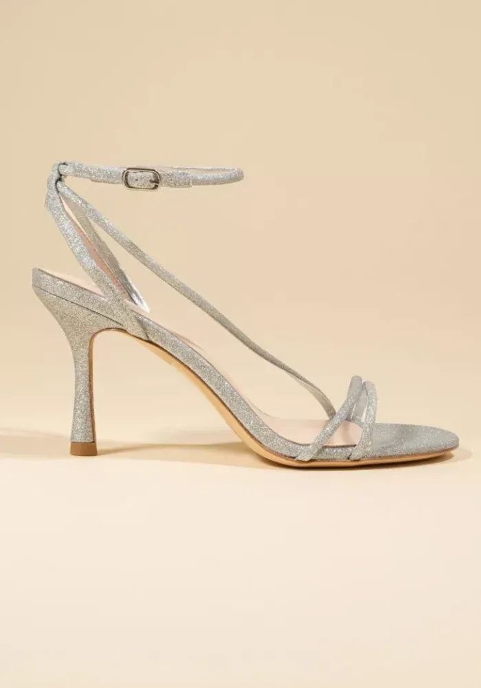 Sandales Cagliari Paillettes Silver – Image 3