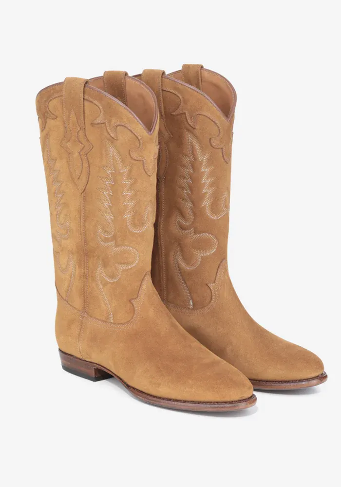 Bottes Midnight Suede Ambre