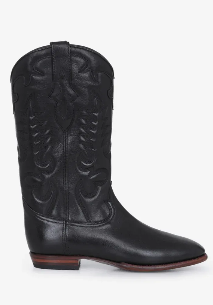 Bottes Midnight Leather Black – Image 6