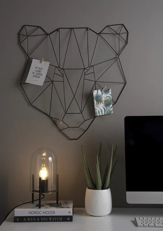 Lampe Glass Bell Noire – Image 2