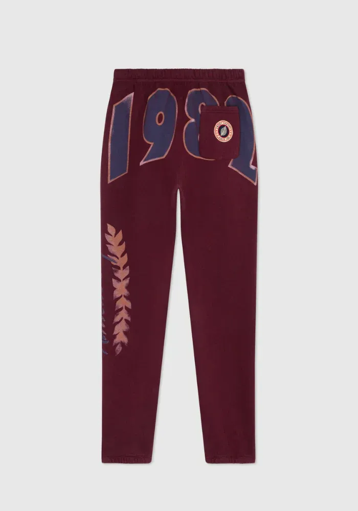 Jogging Athletic Joggy 1982 Amaranth – Image 2