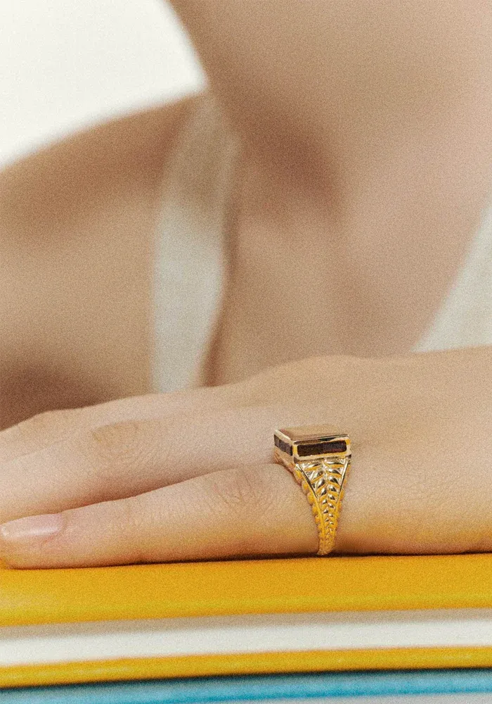 Chevalière Poppy London Tourmaline – Image 2