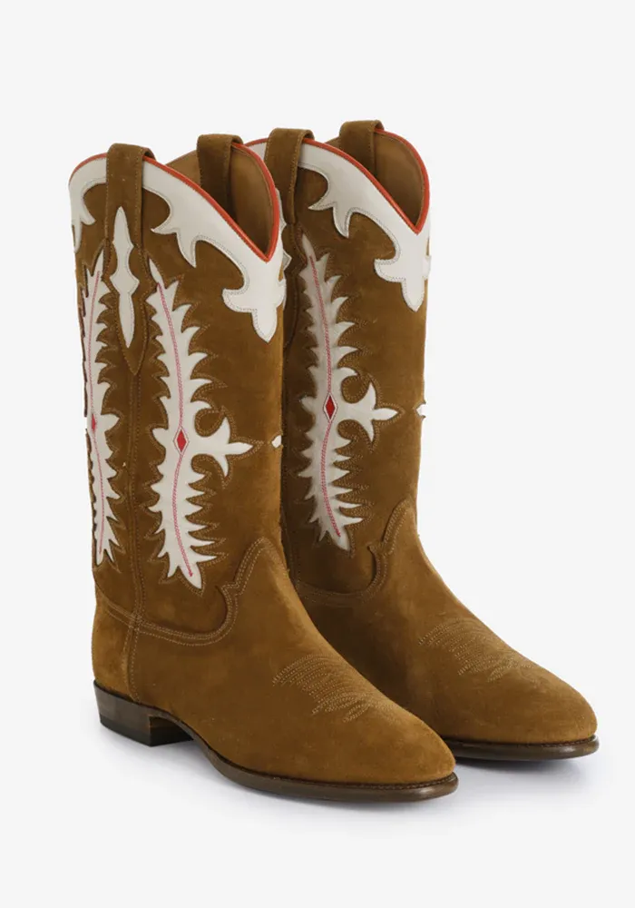 Bottes Midnight X Texas Suede Havana