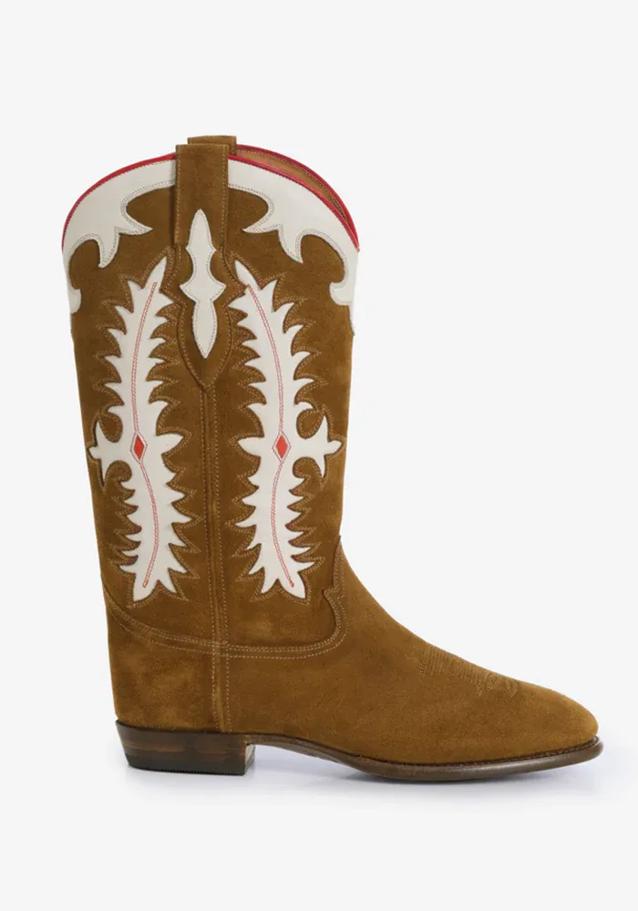 Bottes Midnight X Texas Suede Havana – Image 2