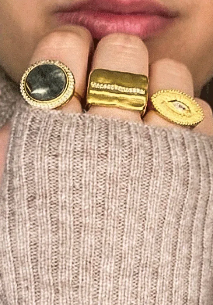 Bague Mademoiselle Noir – Image 2