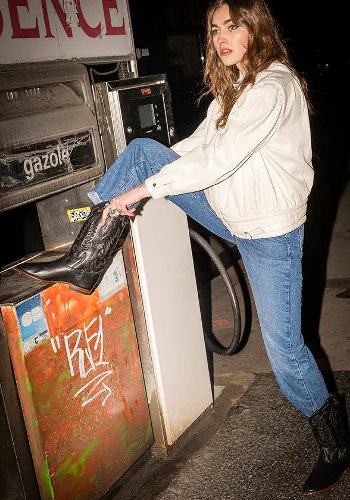 Bottes Midnight Leather Black – Image 2