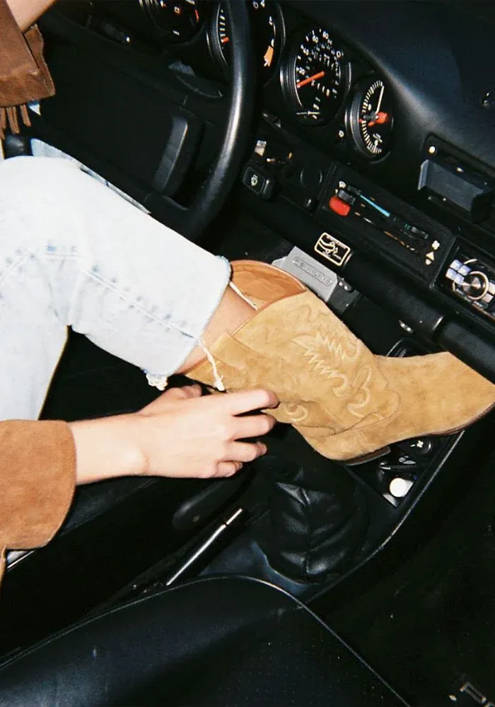 Bottes Midnight Suede Ambre – Image 3