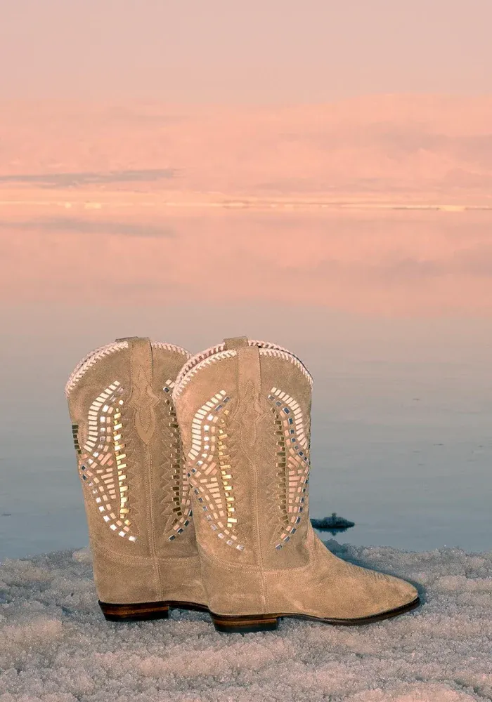 Bottes Midnight X Inca Desert Gold – Image 2