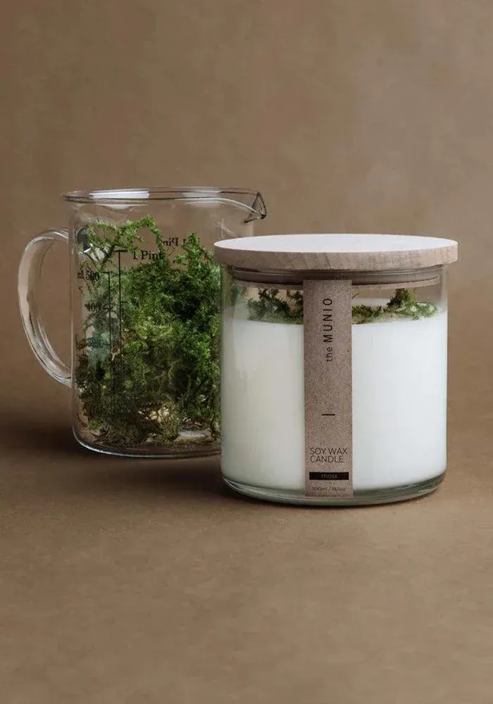 Bougie 2 Mèches Moss – Image 2