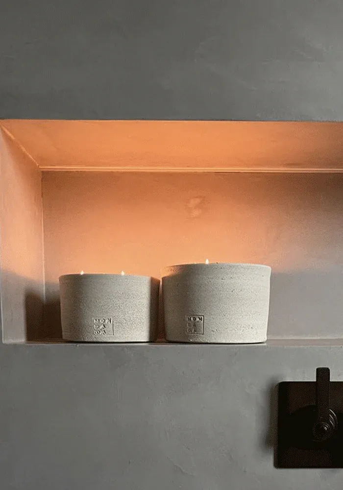 Bougie Down To Earth Écru Medium – Image 2