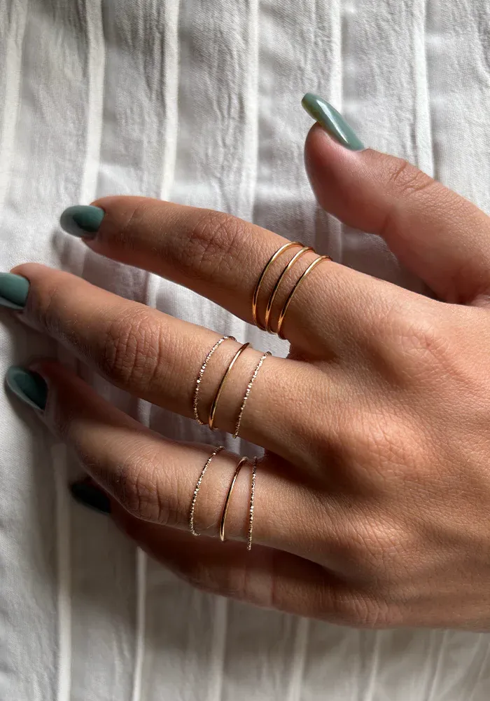 Bague Sally Dorée – Image 5