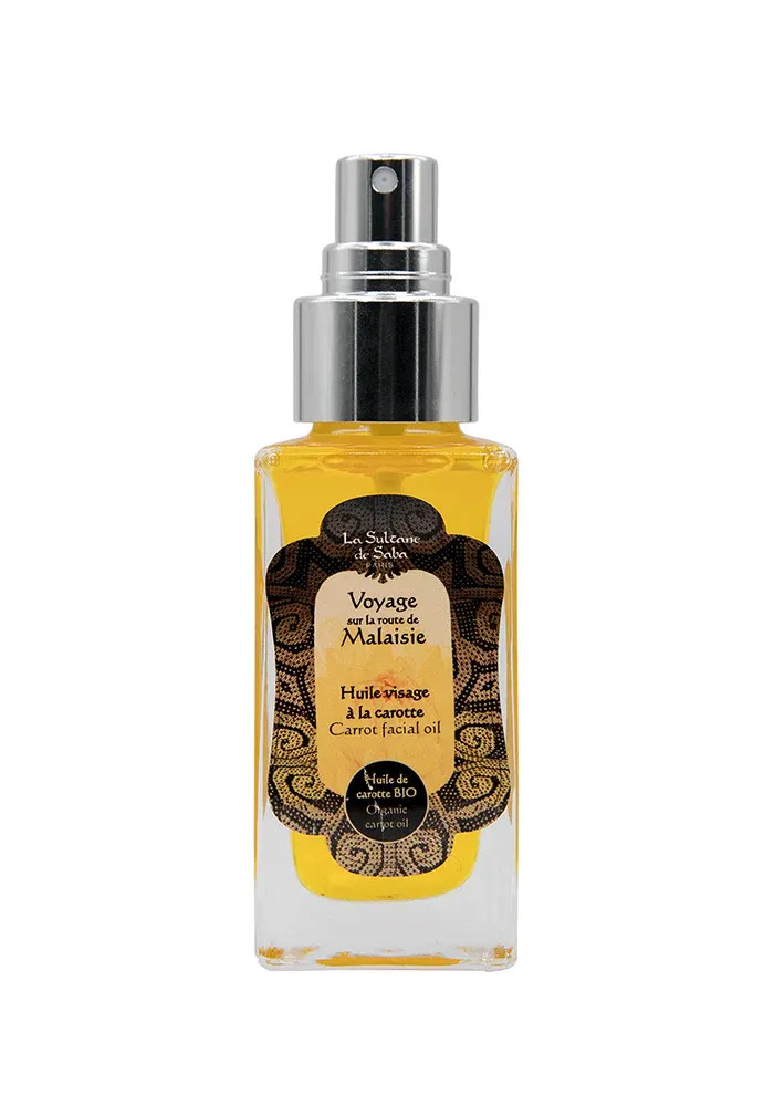 Huile De Visage À La Carotte Voyage Sur La Route De Malaisie 50ml