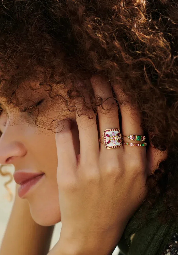 Bague Gaia 2 Rouge – Image 6