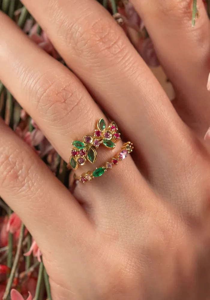 Bague Gaia 2 Rouge – Image 7