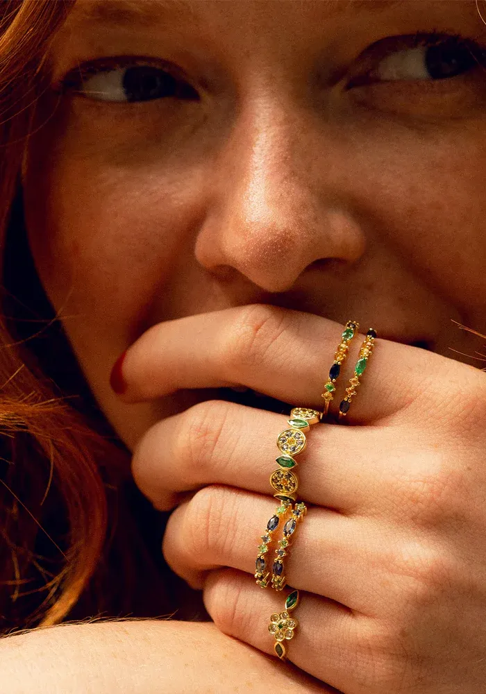 Bague Gaia 2 Verte – Image 4