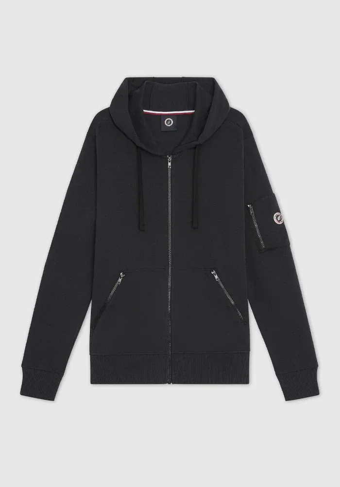 Sweat Hoodie Zip 23 Navy