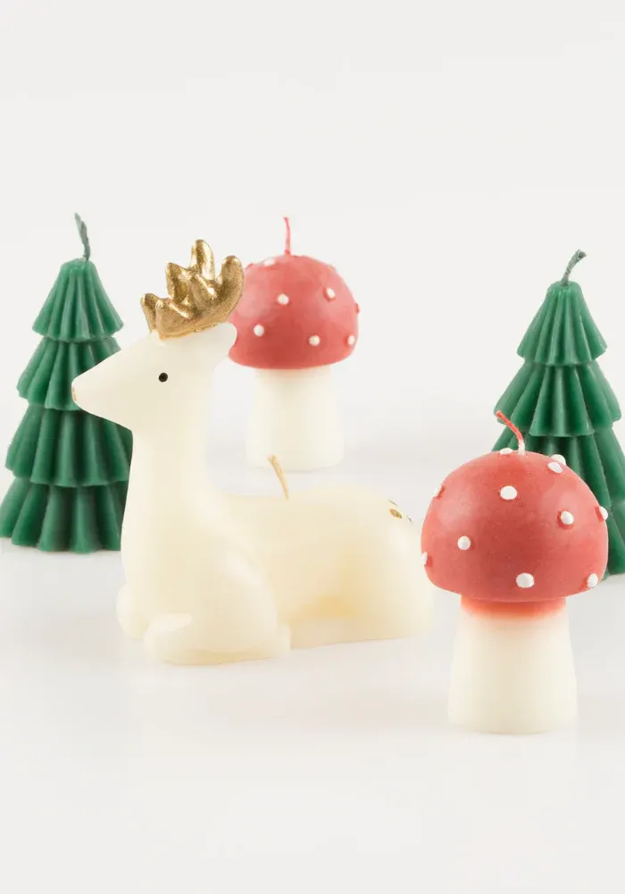 Lot de 5 Bougies De Noël – Image 3