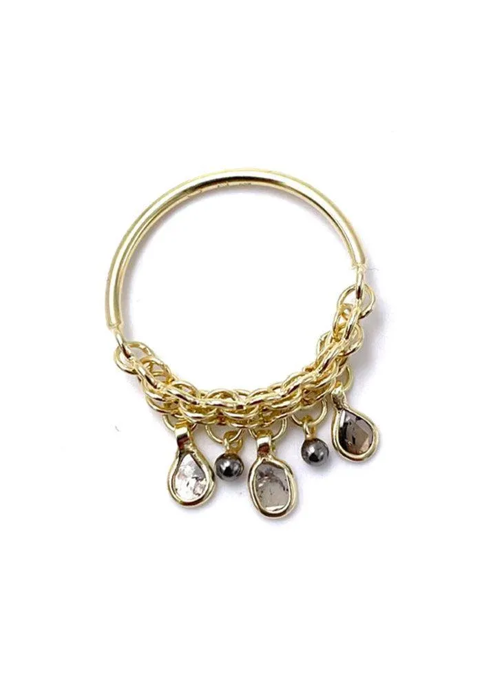 Bague N°771 Diamants Polki