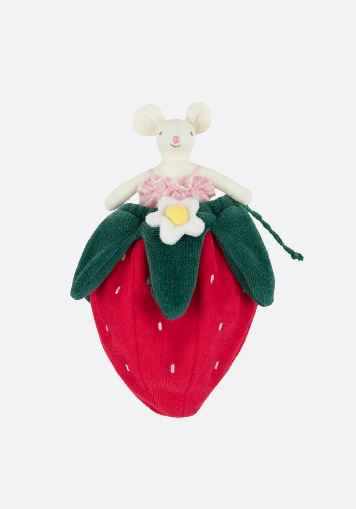Mini Pochette Souris En Forme De Fraise