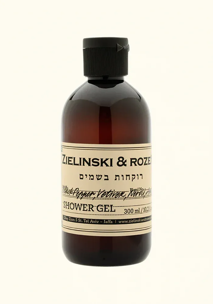 Gel Douche Poivre Noir, Vétivier, Néroli, Ambre 300ml