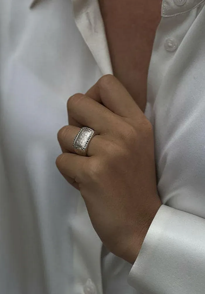 Chevalière Rasma Argent