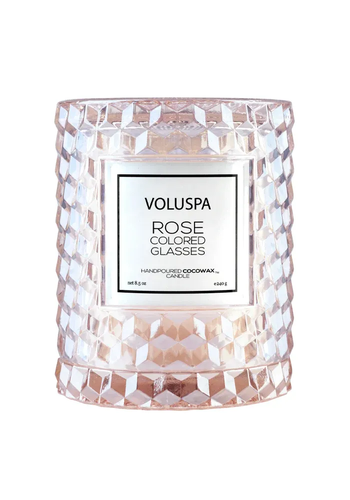 Bougie Cloche Rose Colored Glasses