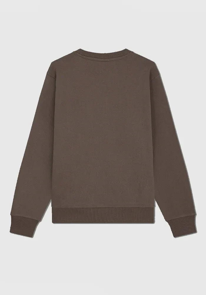 Sweat Wide Crew Taupe – Image 2