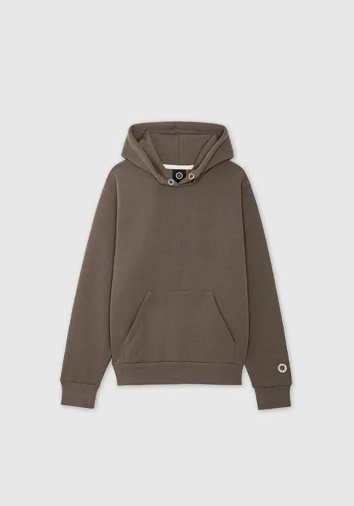 Sweat Kid Wide Hood Hiver Taupe