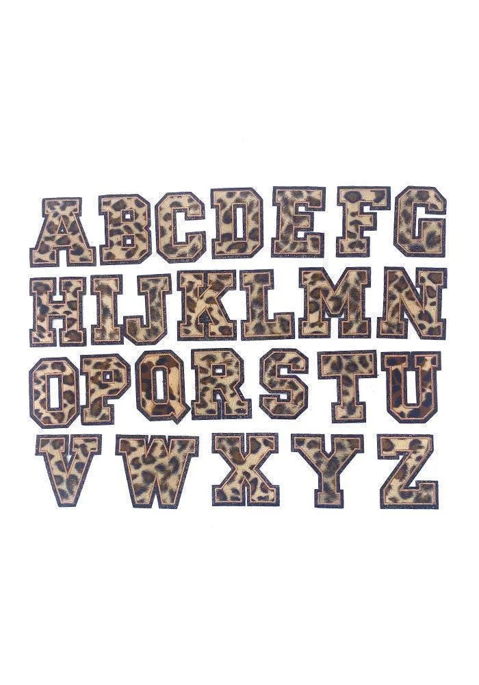 Sticker Columbia Lettre Leopard – Image 3