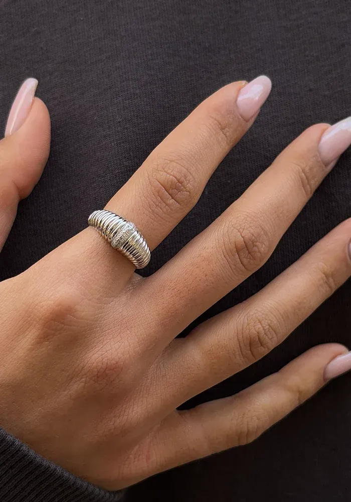 Bague Yazel Argent – Image 3