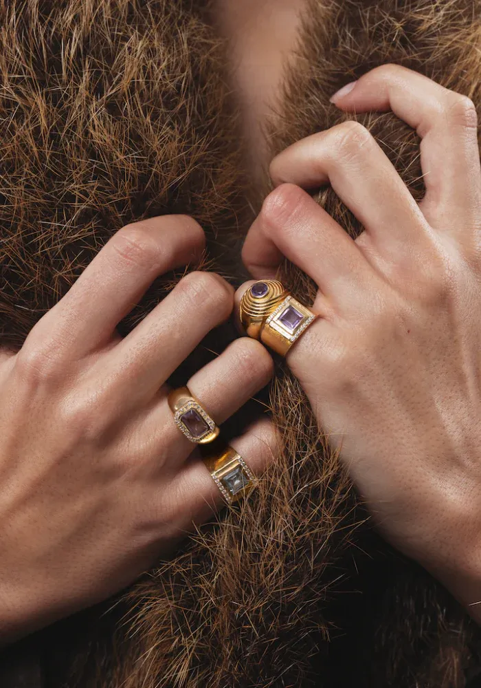 Bague 01 Améthyste – Image 2