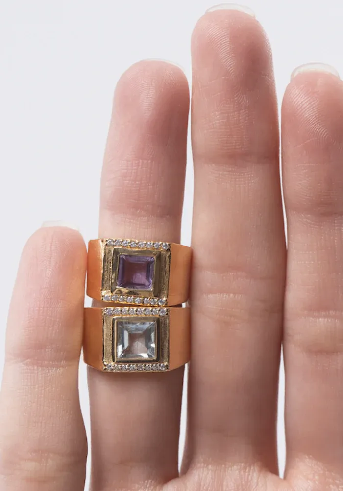 Bague 02 Améthyste – Image 2