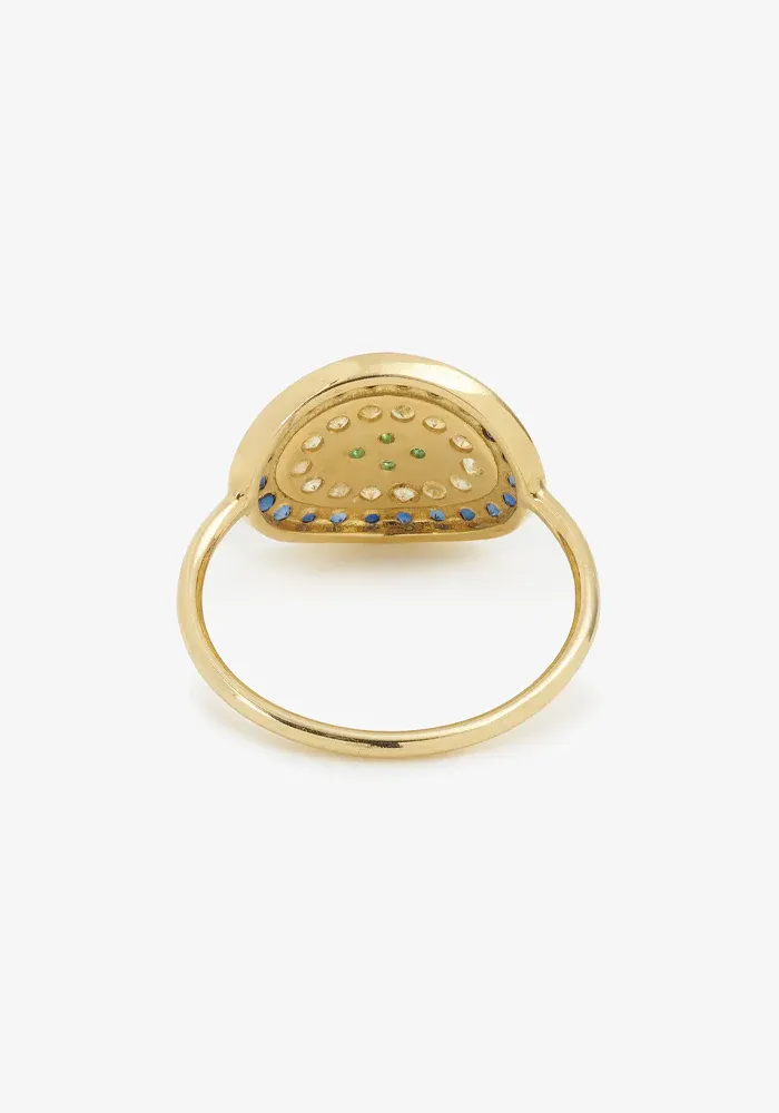 Bague Athena 1 Bleue – Image 4