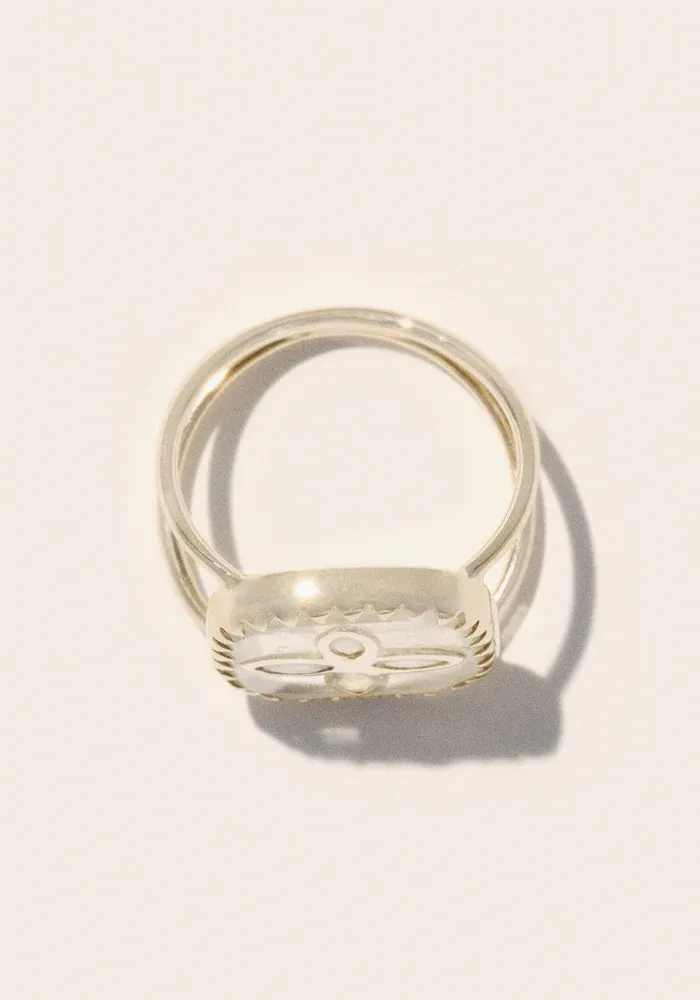 Bague Bowie N°2 Pierre De Lune – Image 3