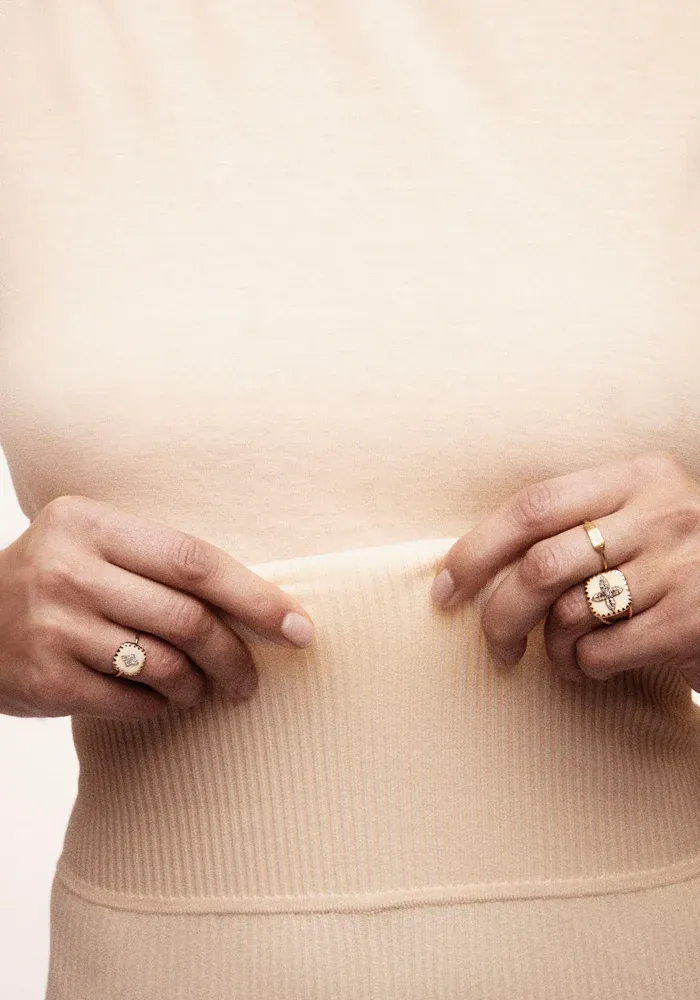 Bague Pierrot Blanc – Image 4