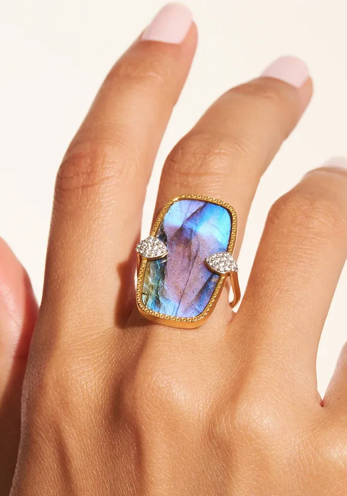 Bague Sangha Labradorite – Image 2