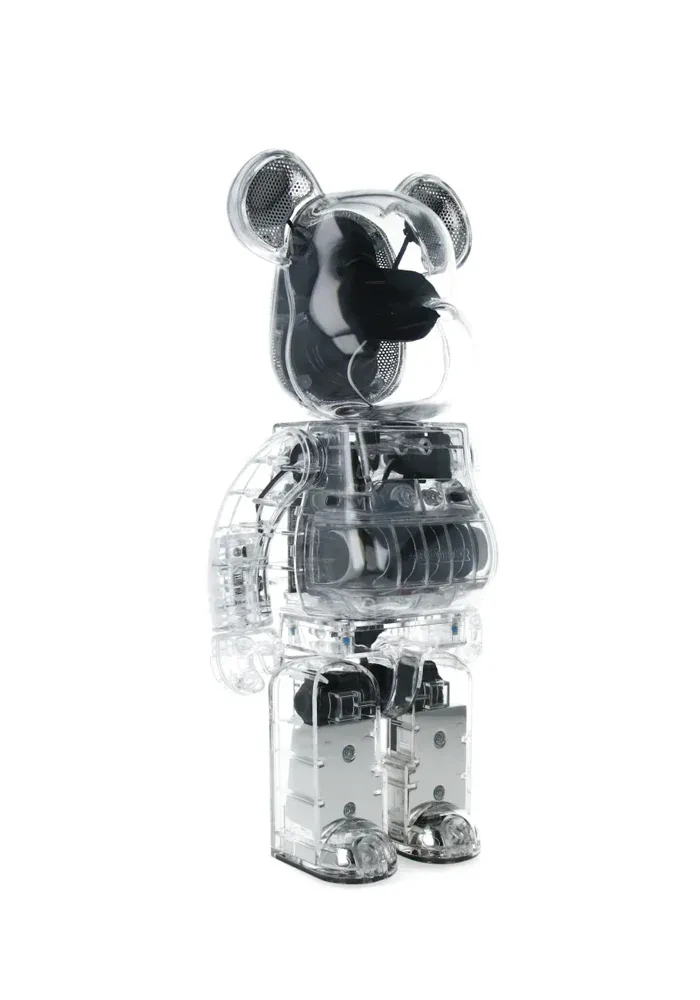 Statue Bearbrick Enceinte Clear Rinaro – Image 8