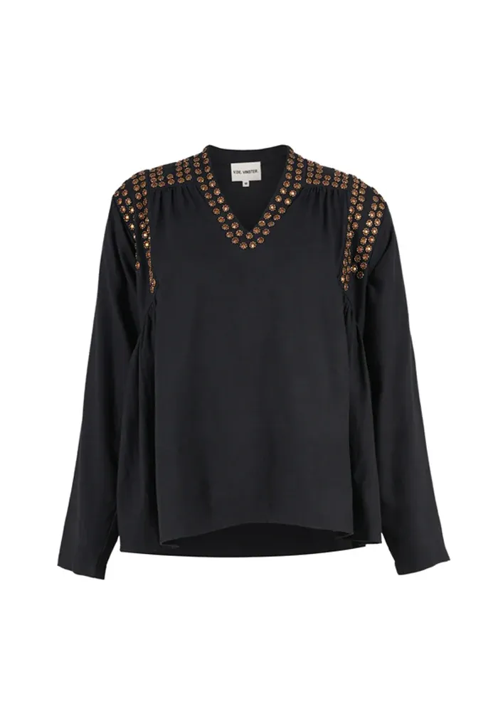Blouse Bling Noire – Image 7