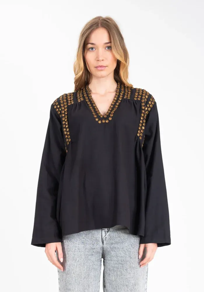 Blouse Bling Noire