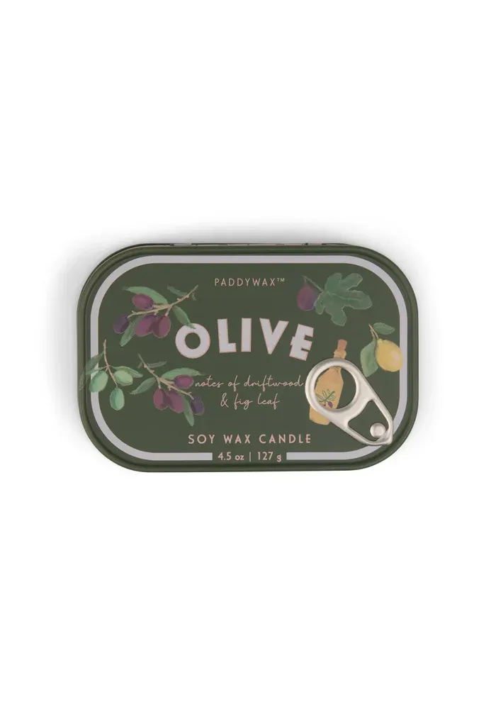 Bougie Bistro Tin Figue & Olive