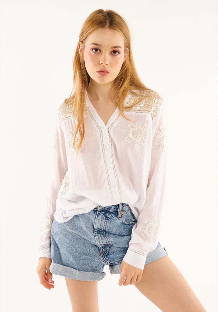 Chemise Lydie Blanche